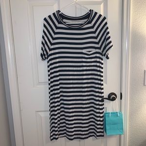 Abercrombie & Fitch striped t-shirt dress.